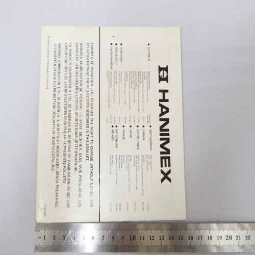 Unieke Antieke Hanimex slide projectors LaRonde series instruction manual (Powered by CubeCart)